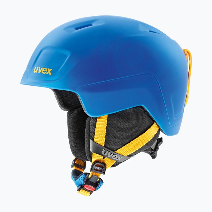 Kask narciarski dziecięcy UVEX Heyya Pro blue/yellow mat 9
