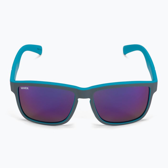 Okulary przeciwsłoneczne UVEX Lgl 39 grey mat blue/mirror blue 3