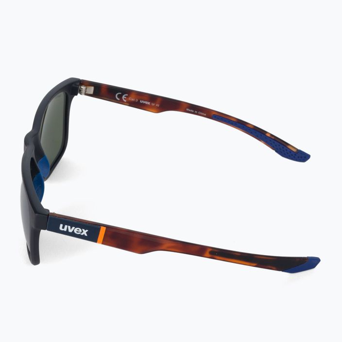 Okulary przeciwsłoneczne UVEX Lgl 42 blue mat havanna/litemirror silver 3