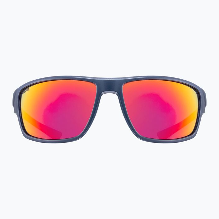 Okulary przeciwsłoneczne UVEX Sportstyle 230 blue mat/mirror red 7