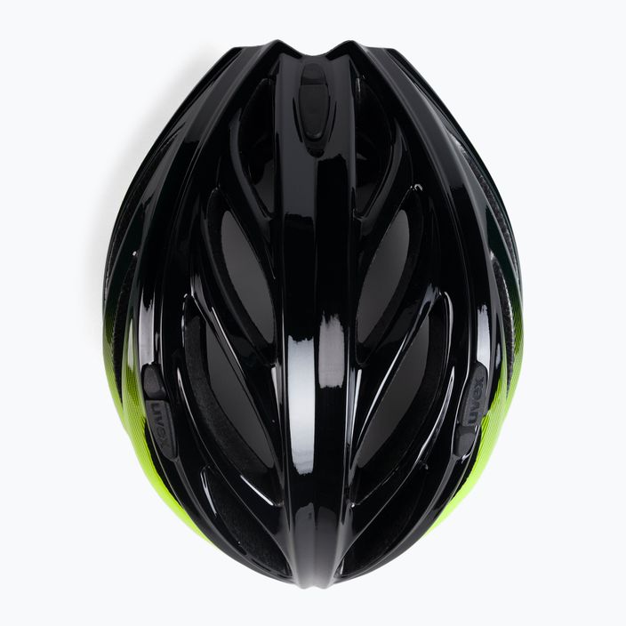 Kask rowerowy UVEX Boss Race lime anthracite 6