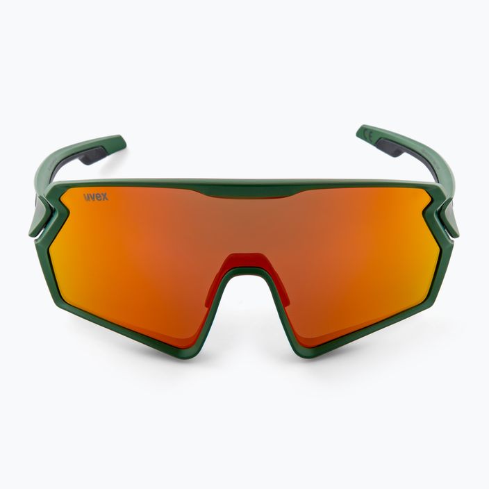 Okulary przeciwsłoneczne UVEX Sportstyle 231 forest mat/mirror red 3