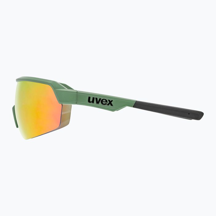Okulary przeciwsłoneczne UVEX Sportstyle 227 olive mat/mirror red 7