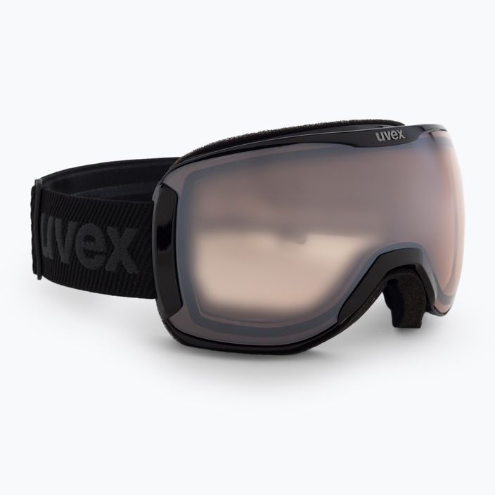 Gogle narciarskie UVEX Downhill 2100 V black/mirror silver variomatic/clear