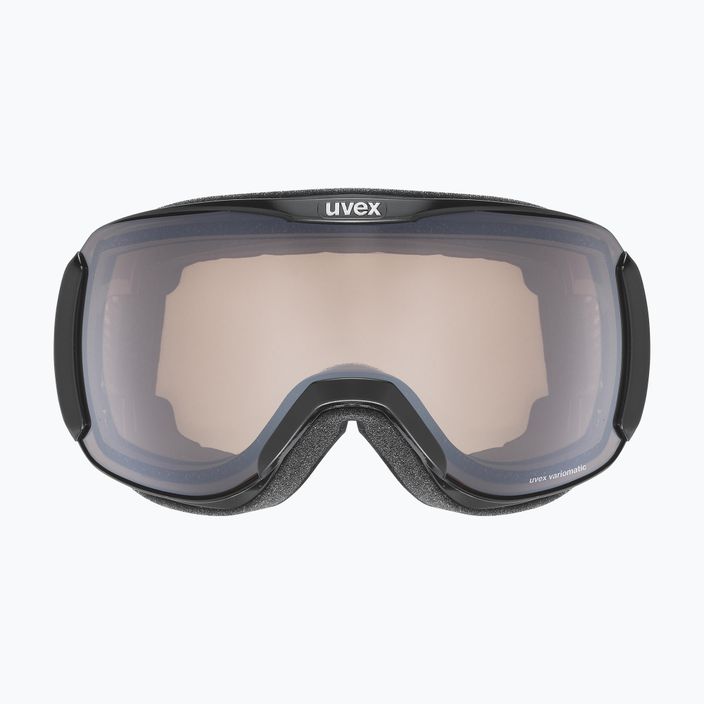 Gogle narciarskie UVEX Downhill 2100 V black/mirror silver variomatic/clear 6