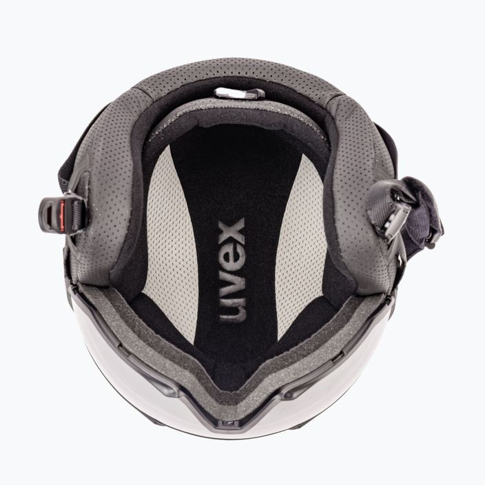 Kask narciarski UVEX Instinct visor biały 56/6/260/50 5
