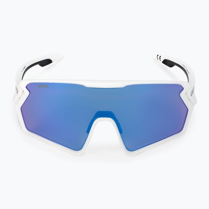 Okulary przeciwsłoneczne UVEX Sportstyle 231 white mat/mirror blue 3
