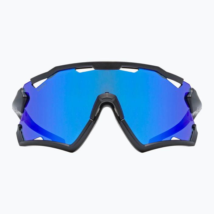Okulary przeciwsłoneczne UVEX Sportstyle 228 black mat/mirror blue 7