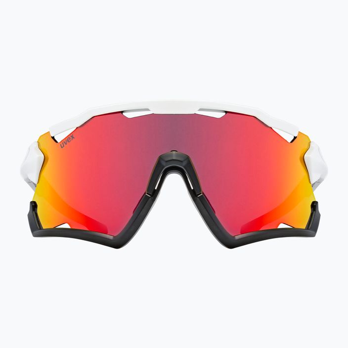 Okulary przeciwsłoneczne UVEX Sportstyle 228 white black/mirror red 7