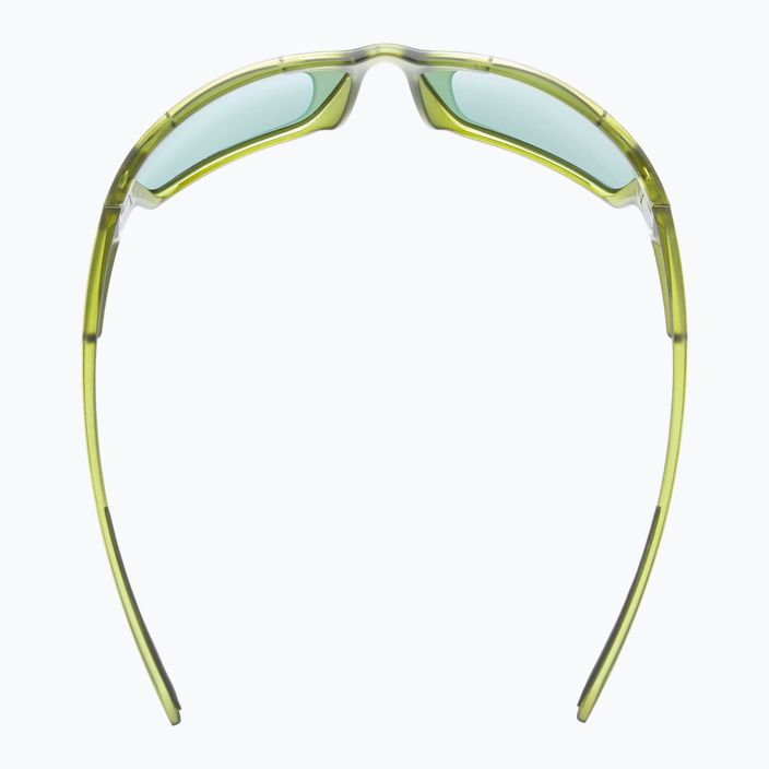 Okulary przeciwsłoneczne UVEX Sportstyle 233 P green mat/polavision mirror green 9
