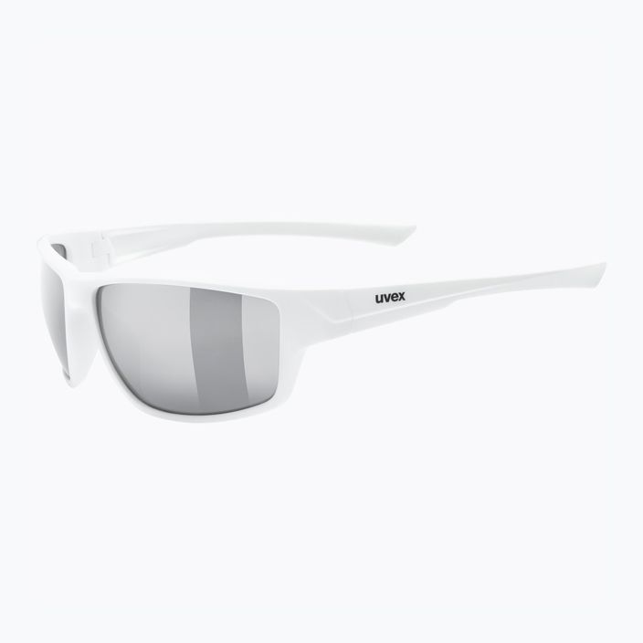 Okulary przeciwsłoneczne UVEX Sportstyle 230 white mat/litemirror silver 5