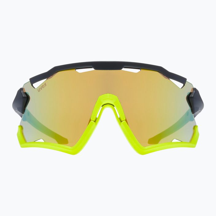 Okulary przeciwsłoneczne UVEX Sportstyle 228 black yellow mat/mirror yellow 7