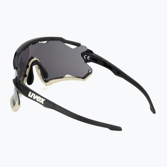 Okulary przeciwsłoneczne UVEX Sportstyle 228 black sand mat/mirror silver 2