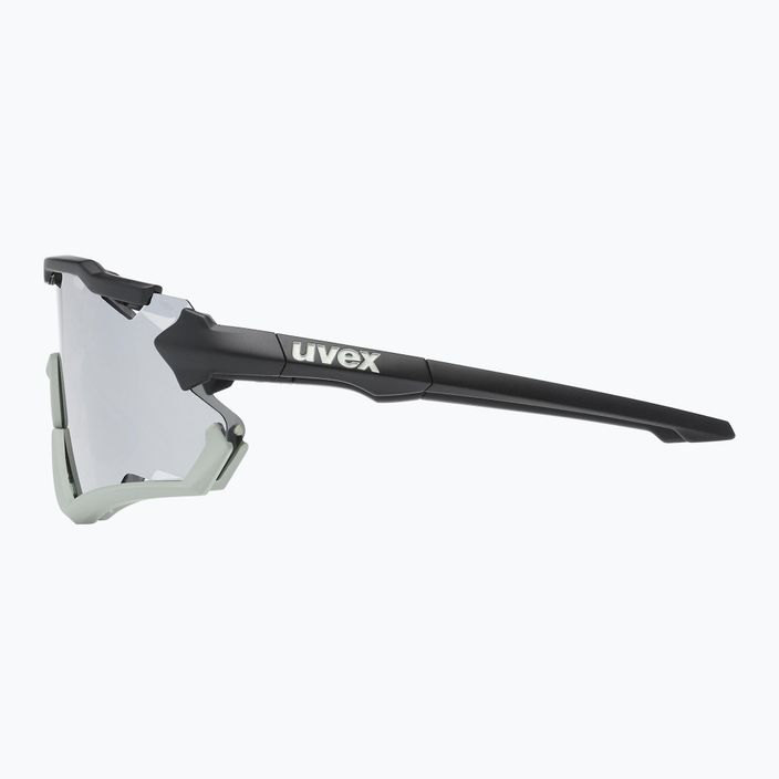 Okulary przeciwsłoneczne UVEX Sportstyle 228 black sand mat/mirror silver 9