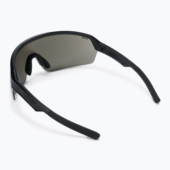 Okulary przeciwsłoneczne UVEX Sportstyle 227 black mat/mirror silver 2