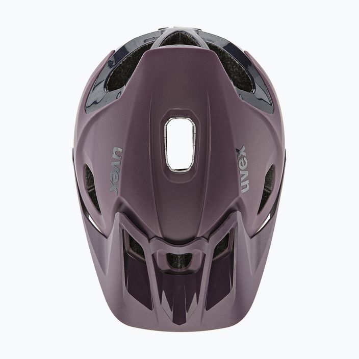 Kask rowerowy UVEX Quatro Integrale plum/deep space matt 4