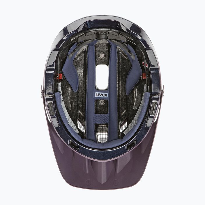 Kask rowerowy UVEX Quatro Integrale plum/deep space matt 5