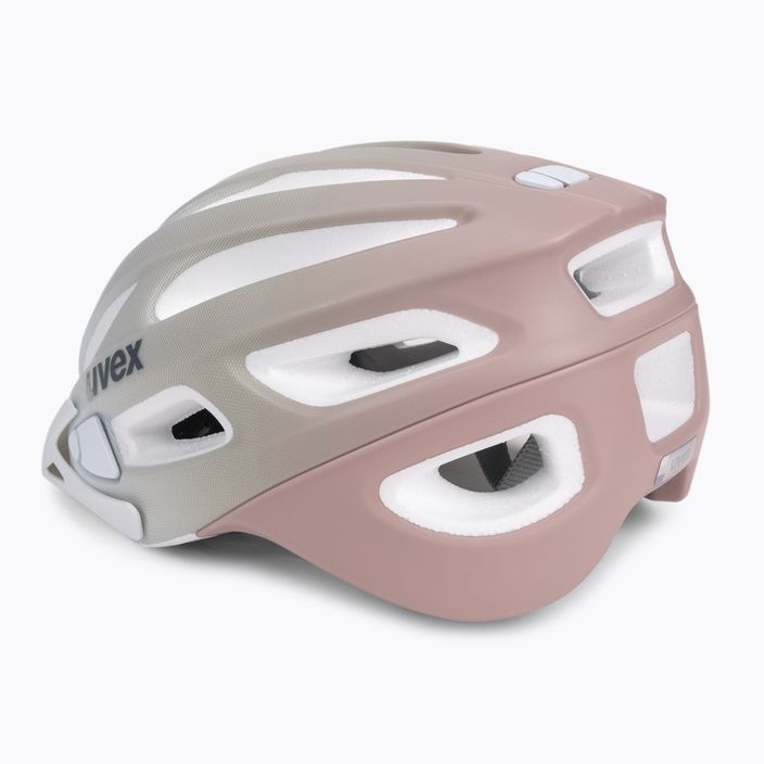 Kask rowerowy UVEX True CC sand dust/rose mat 4
