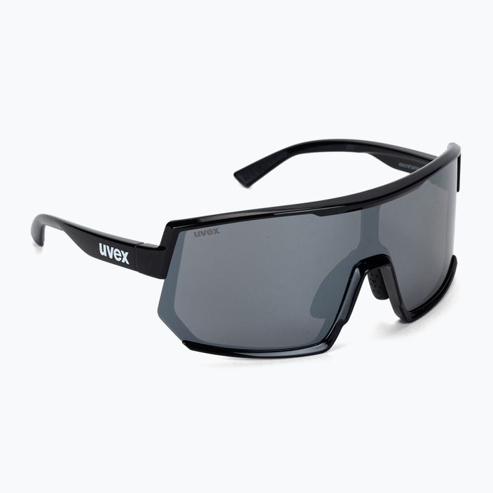 Okulary przeciwsłoneczne UVEX Sportstyle 235 black mat/mirror silver