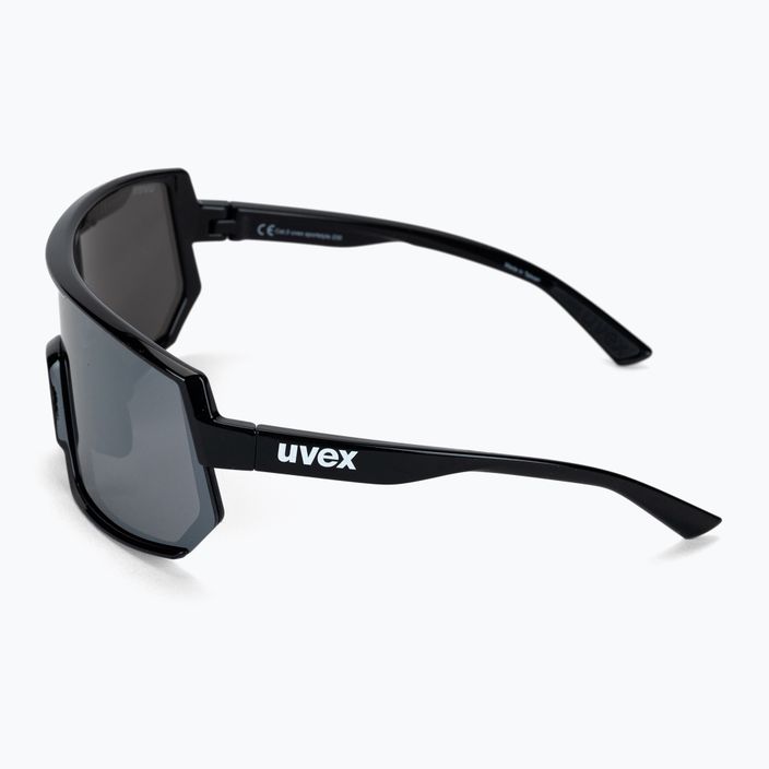 Okulary przeciwsłoneczne UVEX Sportstyle 235 black mat/mirror silver 4