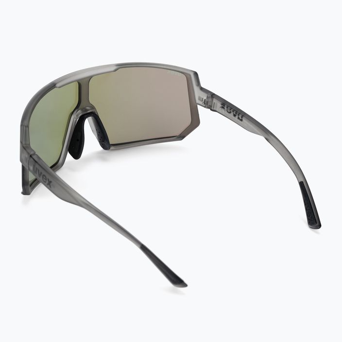 Okulary przeciwsłoneczne UVEX Sportstyle 235 smoke mat/mirror green 2