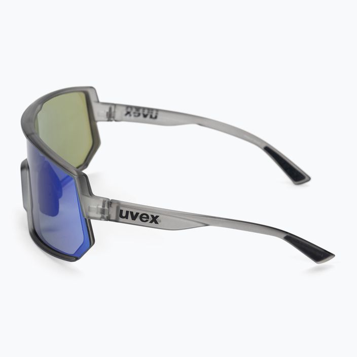 Okulary przeciwsłoneczne UVEX Sportstyle 235 smoke mat/mirror green 4