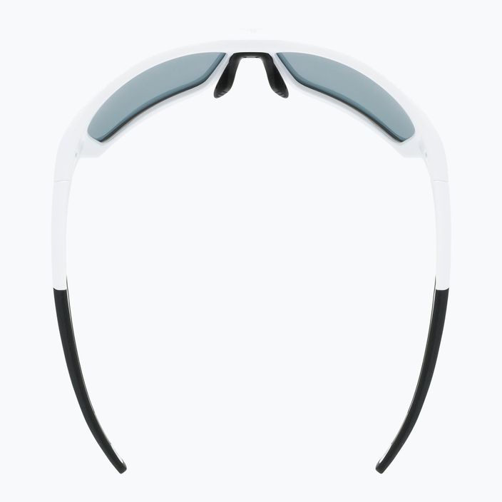 Okulary przeciwsłoneczne UVEX Sportstyle 232 P white mat/polavision mirror silver 9
