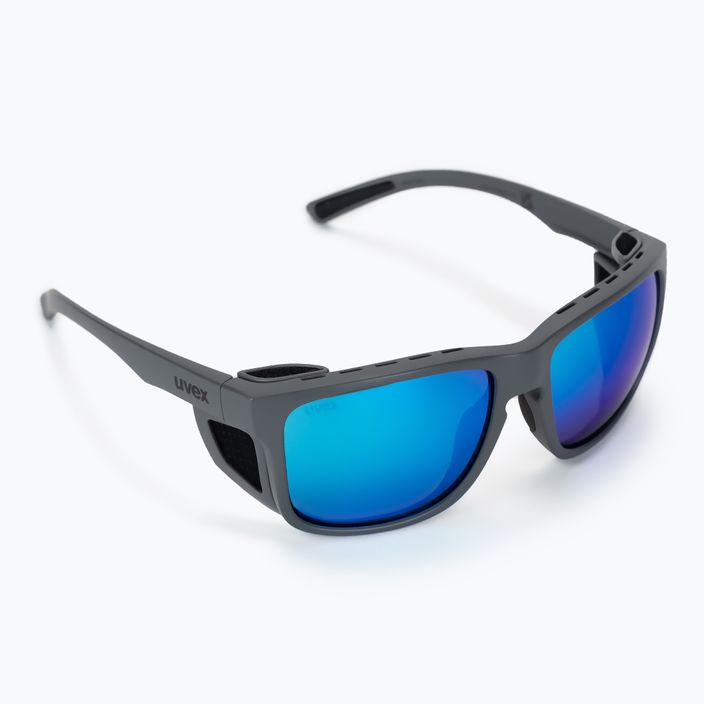 Okulary przeciwsłoneczne UVEX Sportstyle 312 rhino mat/mirror blue