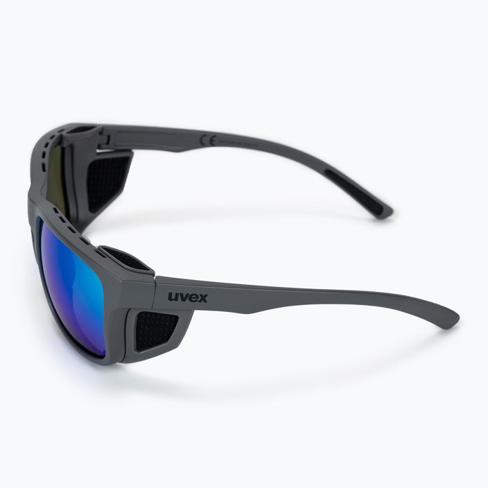 Okulary przeciwsłoneczne UVEX Sportstyle 312 rhino mat/mirror blue 4