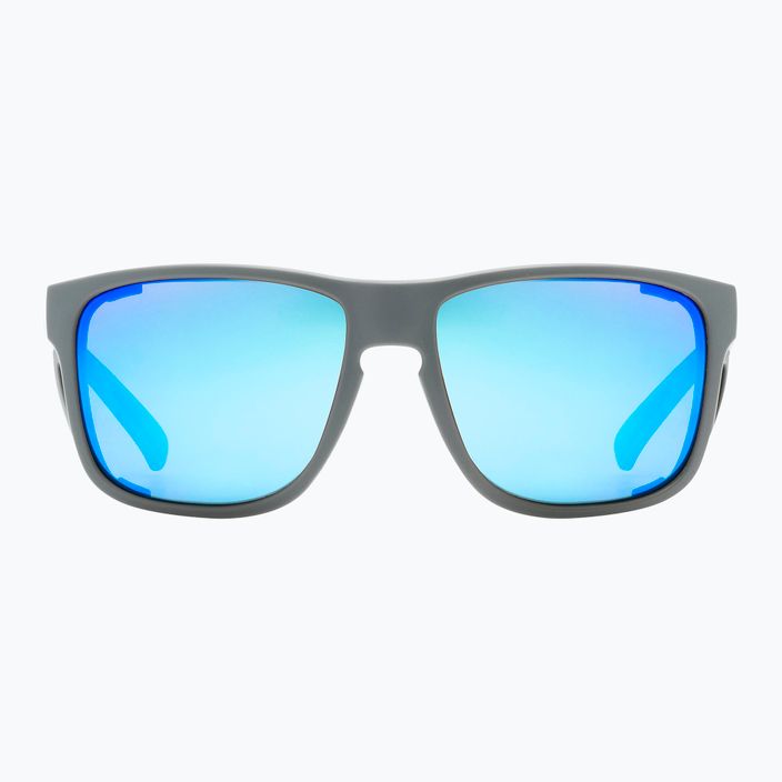 Okulary przeciwsłoneczne UVEX Sportstyle 312 rhino mat/mirror blue 7