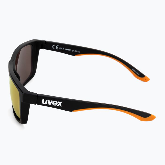 Okulary przeciwsłoneczne UVEX Lgl 50 CV black mat/mirror champagne 4
