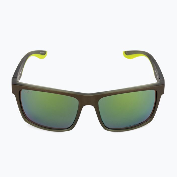 Okulary przeciwsłoneczne UVEX Lgl 50 CV olive mat/mirror green 3