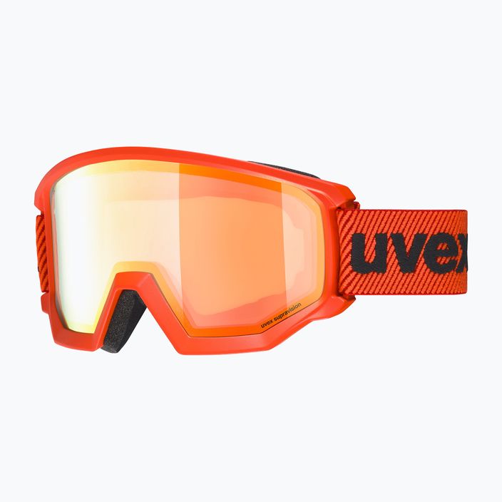 Gogle narciarskie UVEX Athletic FM fierce red mat/mirror orange 7