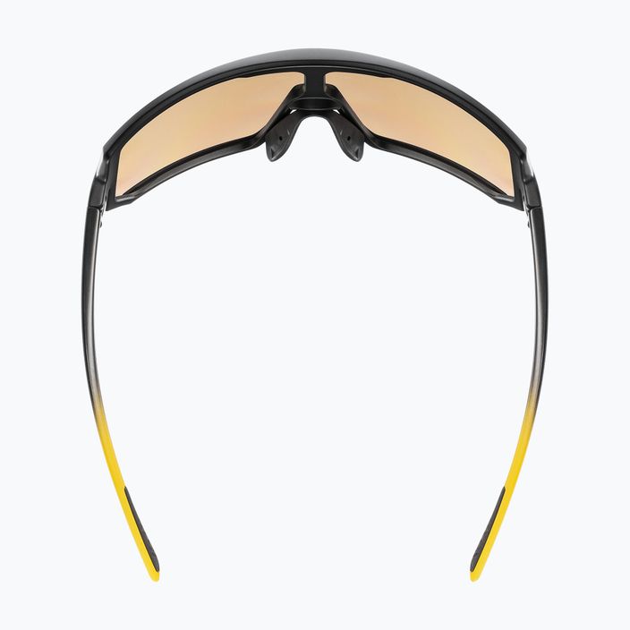 Okulary przeciwsłoneczne UVEX Sportstyle 235 sunbee black mat/mirror yellow 4