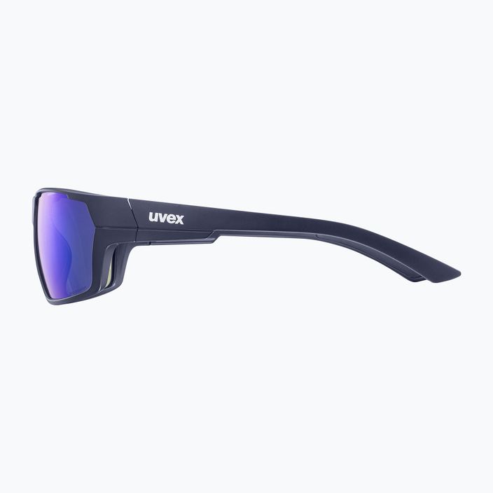 Okulary przeciwsłoneczne UVEX Sportstyle 233 P deep space mat/mirror blue 3