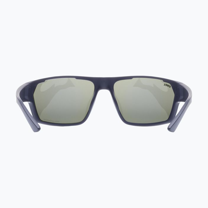 Okulary przeciwsłoneczne UVEX Sportstyle 233 P deep space mat/mirror blue 5