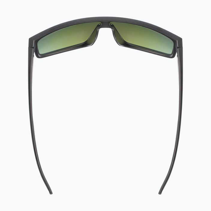 Okulary przeciwsłoneczne UVEX Lgl 51 black mat/mirror green 8