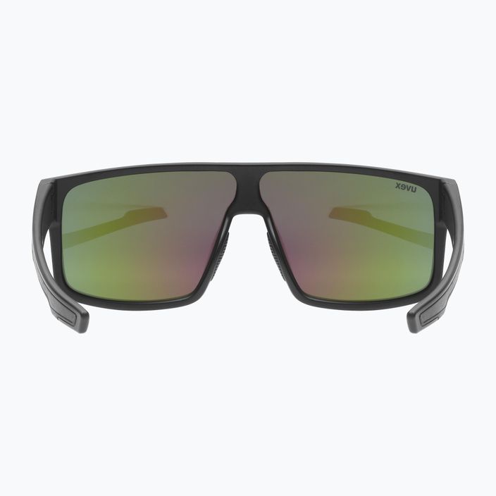 Okulary przeciwsłoneczne UVEX Lgl 51 black mat/mirror green 9