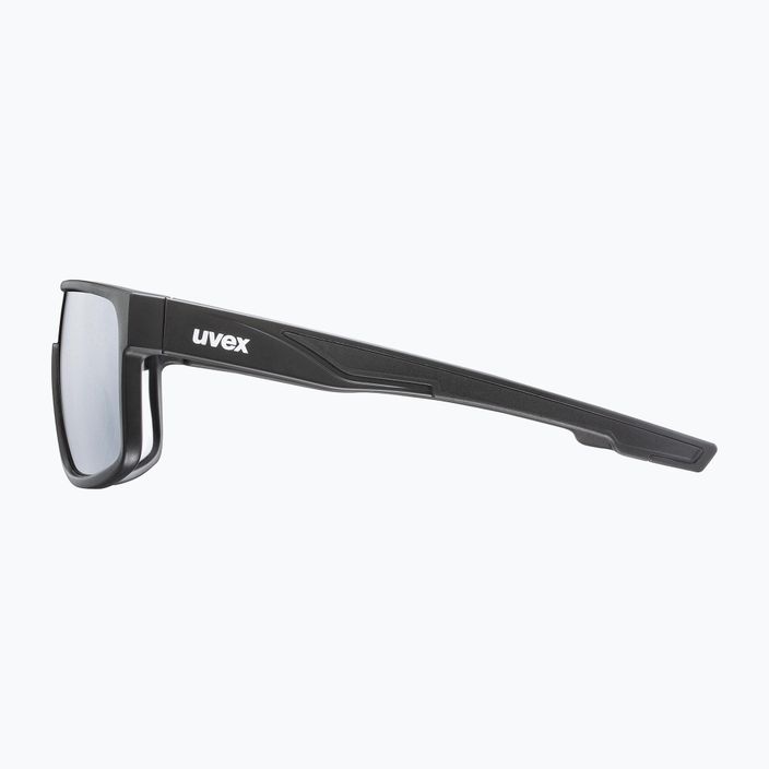 Okulary przeciwsłoneczne UVEX Lgl 51 black mat/mirror silver 7