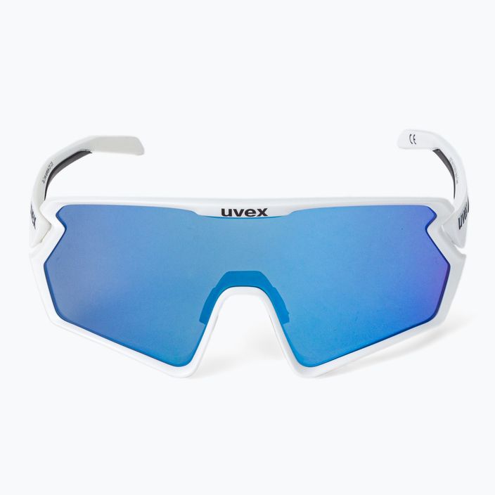 Okulary przeciwsłoneczne UVEX Sportstyle 231 2.0 white mat/mirror blue 3