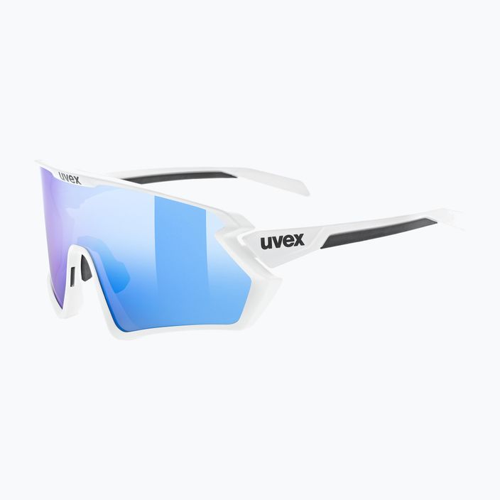 Okulary przeciwsłoneczne UVEX Sportstyle 231 2.0 white mat/mirror blue 5