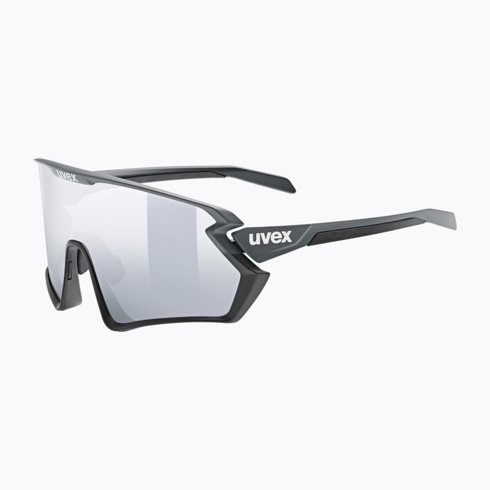 Okulary przeciwsłoneczne UVEX Sportstyle 231 2.0 grey black mat/mirror silver 5