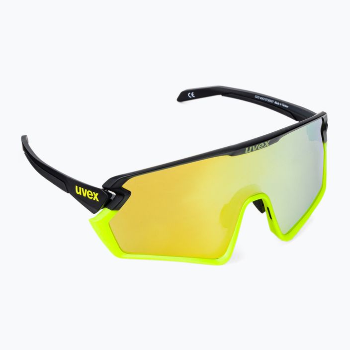 Okulary przeciwsłoneczne UVEX Sportstyle 231 2.0 black yellow mat/mirror yellow