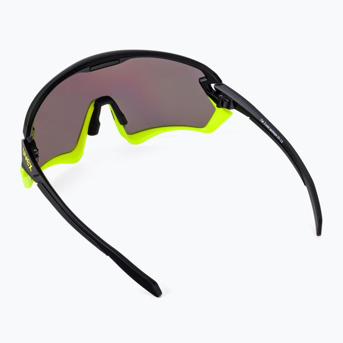Okulary przeciwsłoneczne UVEX Sportstyle 231 2.0 black yellow mat/mirror yellow 2