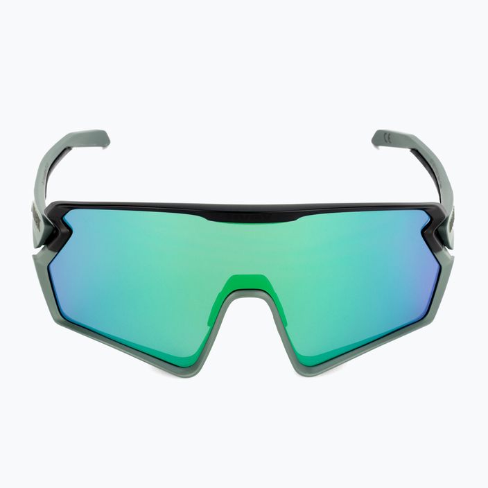 Okulary przeciwsłoneczne UVEX Sportstyle 231 2.0 moss green black mat/mirror green 3