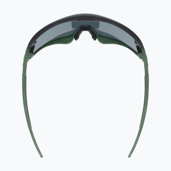 Okulary przeciwsłoneczne UVEX Sportstyle 231 2.0 moss green black mat/mirror green 8