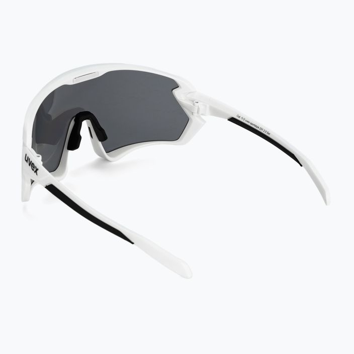 Okulary przeciwsłoneczne UVEX Sportstyle 231 2.0 Set white black mat/mirror silver 2