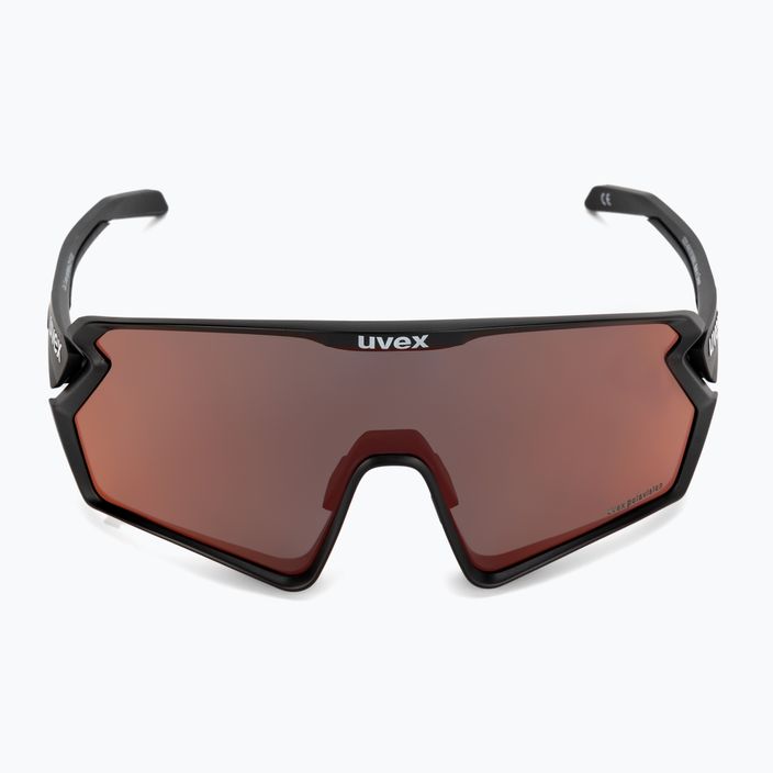 Okulary przeciwsłoneczne UVEX Sportstyle 231 2.0 P black mat/mirror red 3