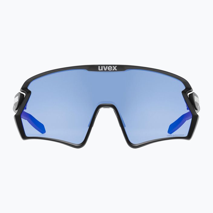 Okulary przeciwsłoneczne UVEX Sportstyle 231 2.0 P black mat/mirror blue 6