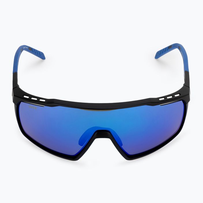 Okulary przeciwsłoneczne UVEX Mtn Perform black blue mat/mirror blue 3